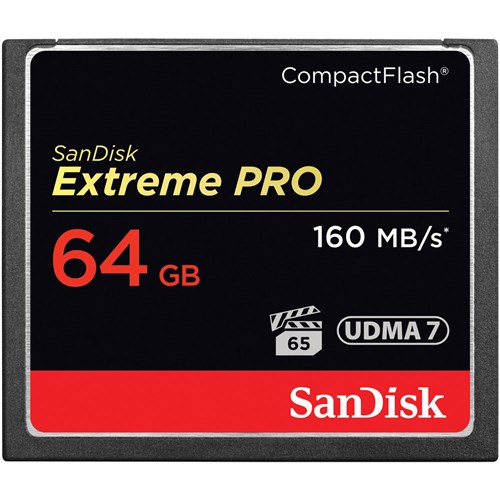 Sandisk Extreme Pro 64gb Cf 160mbS Memory Card 003